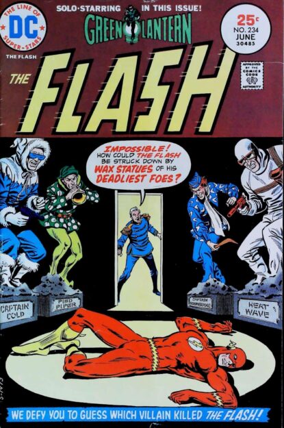 Couverture de FLASH (1959) #234 - par Ernie Chan - lecubeacomics.com