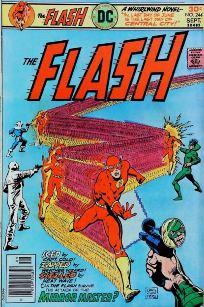 Couverture de FLASH (1959) #244 - par Ernie Chan - lecubeacomics.com
