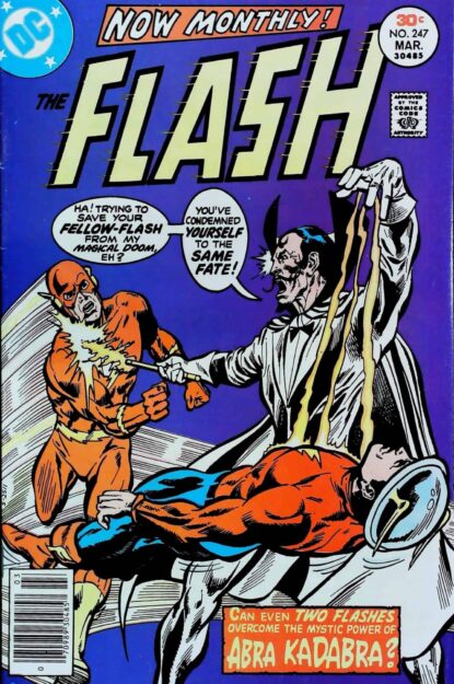 Couverture de FLASH (1959) #247 - par Rich Buckler - lecubeacomics.com