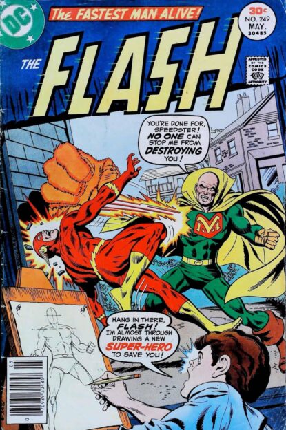 Couverture de FLASH (1959) #249 - par Rich Buckler - lecubeacomics.com