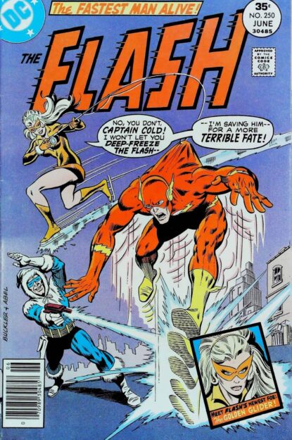Couverture de FLASH (1959) #250 - par Rich Buckler - lecubeacomics.com