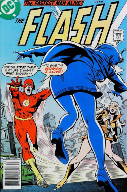 Couverture de FLASH (1959) #251 - par Rich Buckler - lecubeacomics.com