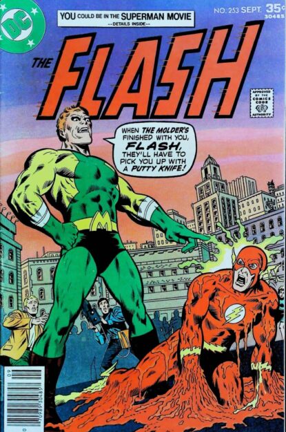 Couverture de FLASH (1959) #253 - par Rich Buckler - lecubeacomics.com