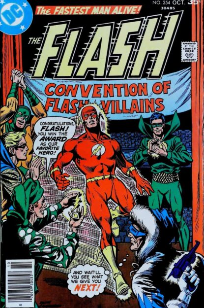 Couverture de FLASH (1959) #254 - par Dick Dillin - lecubeacomics.com