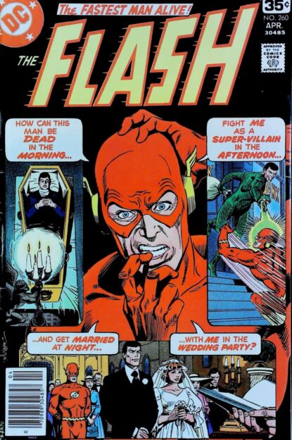 Couverture de FLASH (1959) #260 - par Jose Luis Garcia-Lopez - lecubeacomics.com