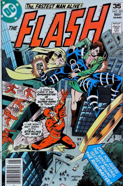 Couverture de FLASH (1959) #261 - par Al Milgrom - lecubeacomics.com
