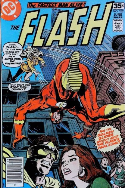 Couverture de FLASH (1959) #262 - par Rich Buckler - lecubeacomics.com