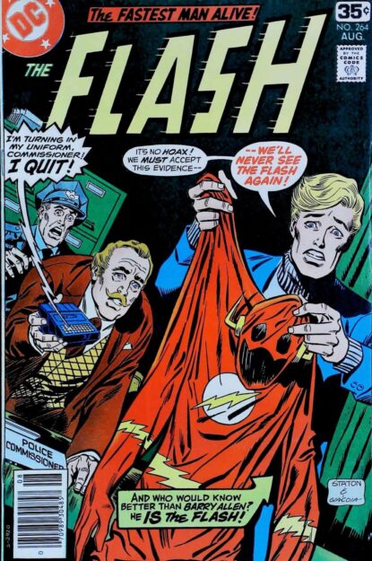 Couverture de FLASH (1959) #264 - par Joe Staton - lecubeacomics.com