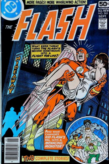 Couverture de FLASH (1959) #265 - par Rich Buckler - lecubeacomics.com