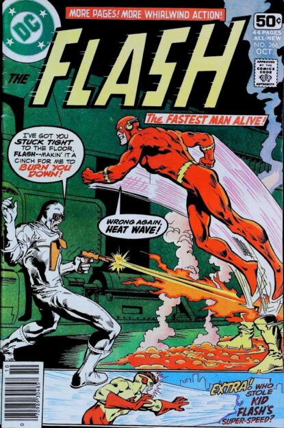 Couverture de FLASH (1959) #266 - par Rich Buckler - lecubeacomics.com