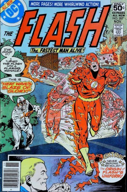 Couverture de FLASH (1959) #267 - par Rich Buckler - lecubeacomics.com