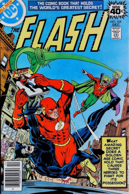 Couverture de FLASH (1959) #268 - par Al Milgrom - lecubeacomics.com