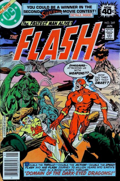 Couverture de FLASH (1959) #269 - par Rich Buckler - lecubeacomics.com