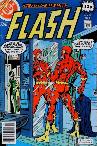 Couverture de FLASH (1959) #271 - par Rich Buckler - lecubeacomics.com