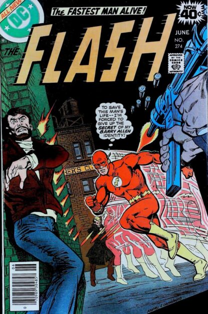 Couverture de FLASH (1959) #274 - par Ross Andru - lecubeacomics.com