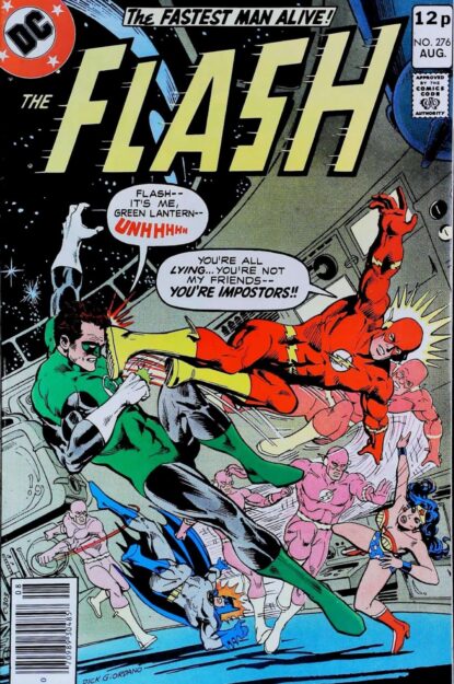 Couverture de FLASH (1959) #276 - par Dick Giordano - lecubeacomics.com