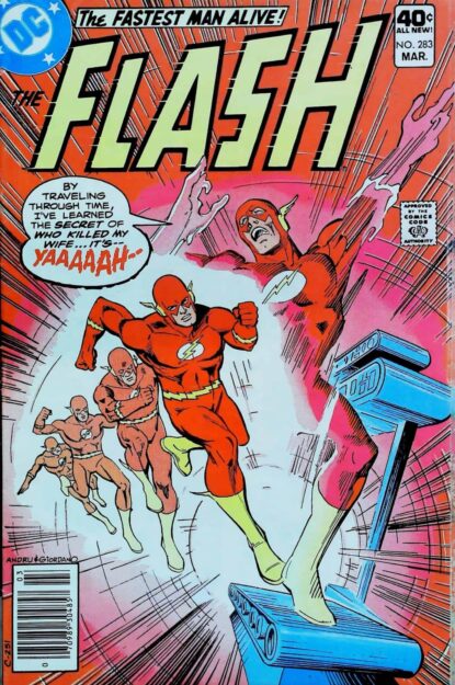 Couverture de FLASH (1959) #283 - par Ross Andru - lecubeacomics.com