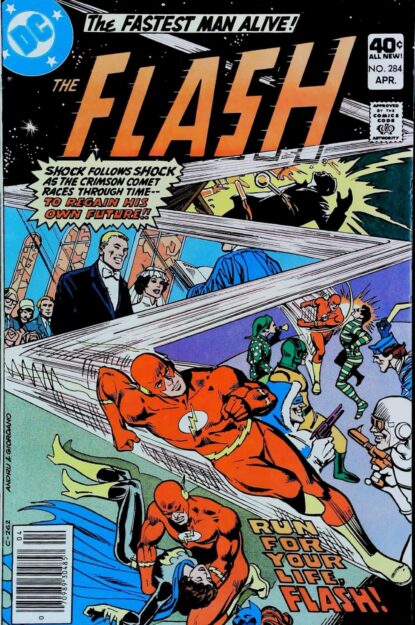 Couverture de FLASH (1959) #284 - par Ross Andru - lecubeacomics.com