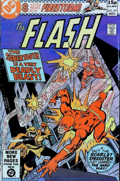 Couverture de FLASH (1959) #291 - par Ross Andru - lecubeacomics.com