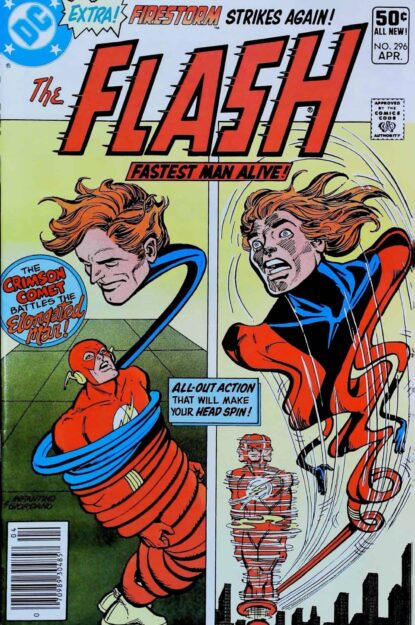 Couverture de FLASH (1959) #296 - par Carmine Infantino - lecubeacomics.com