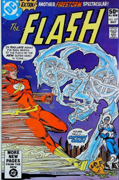Couverture de FLASH (1959) #297 - par Carmine Infantino - lecubeacomics.com