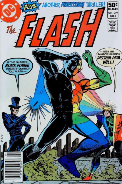 Couverture de FLASH (1959) #299 - par Carmine Infantino - lecubeacomics.com