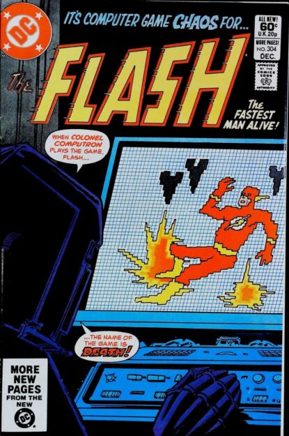 Couverture de FLASH (1959) #304 - par Carmine Infantino - lecubeacomics.com
