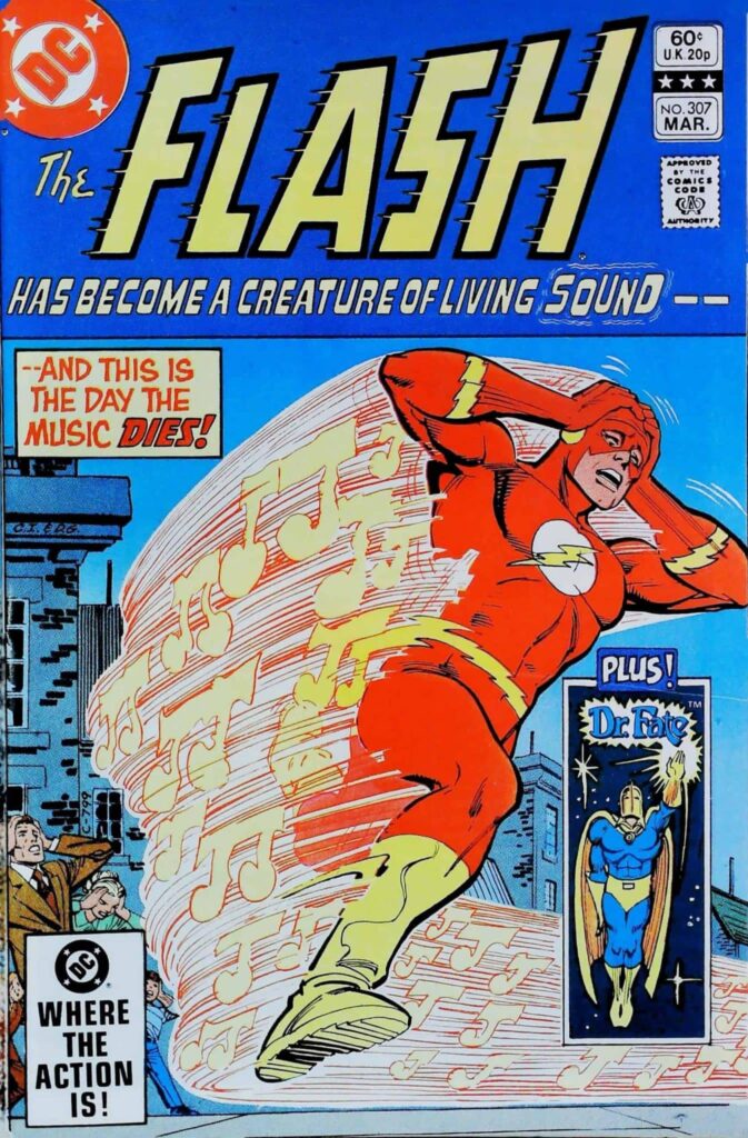 Flash #307, vue de l'exemplaire