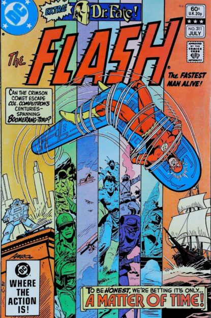 Couverture de FLASH (1959) #311 - par Jim Aparo - lecubeacomics.com