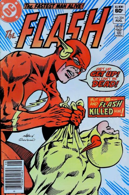 Couverture de FLASH (1959) #324 - par Carmine Infantino - lecubeacomics.com