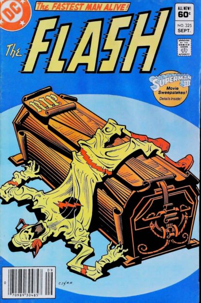 Couverture de FLASH (1959) #325 - par Carmine Infantino - lecubeacomics.com