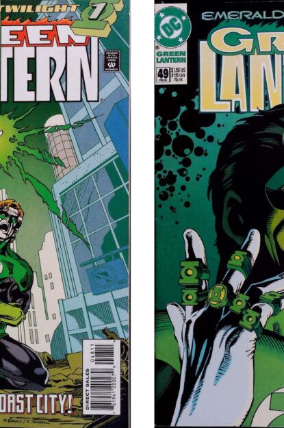 GREEN LANTERN : EMERALD TWILIGHT (1994) ISSUE #48-50 - DC Comics - lecubeacomics.com Couverture de GREEN LANTERN : EMERALD TWILIGHT (1994) ISSUE #48-50 - par Darryl Banks - lecubeacomics.com