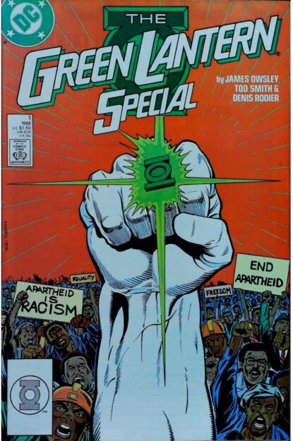 Couverture de GREEN LANTERN SPECIAL (1988) COMPLETE SET #1-2 - par Tod Smith - lecubeacomics.com