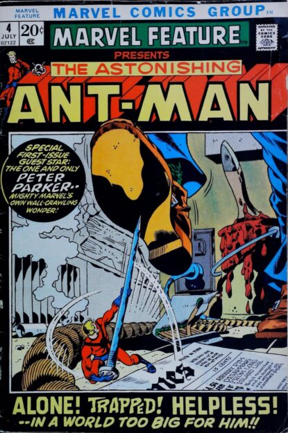 Couverture de MARVEL FEATURE (1971) #4 - par Herb Trimpe - lecubeacomics.com