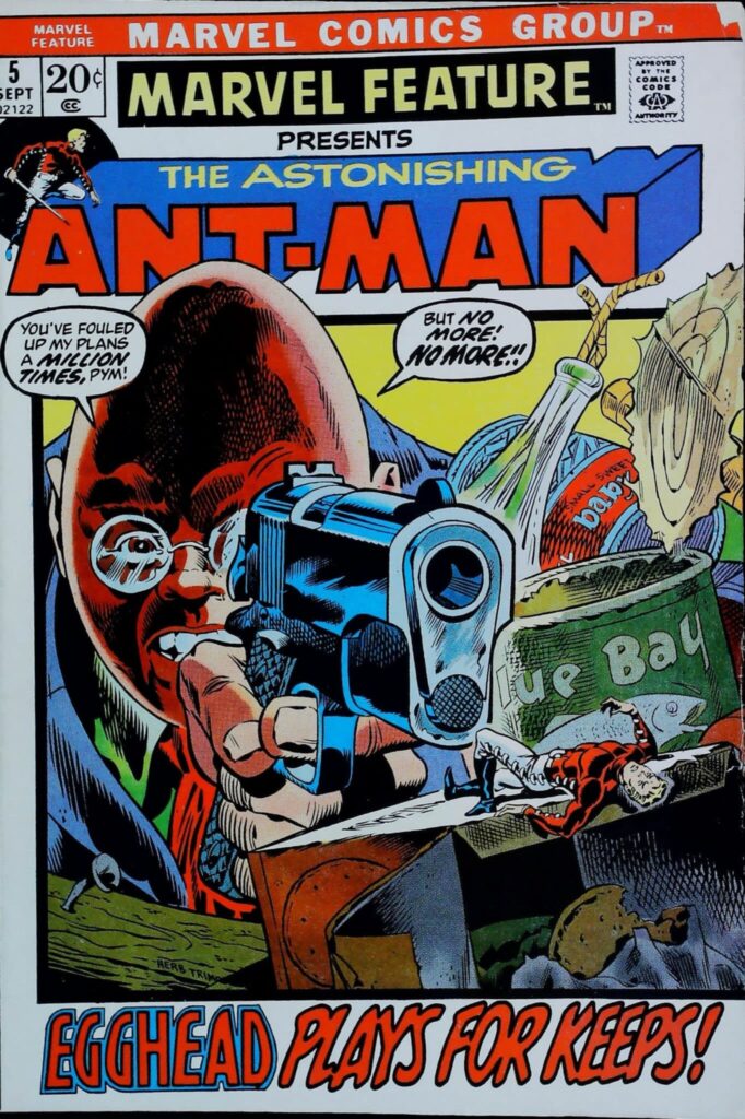 Marvel Feature #5, vue de l'exemplaire
