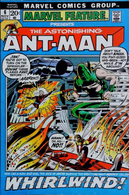 Couverture de MARVEL FEATURE (1971) #6 - par Herb Trimpe - lecubeacomics.com