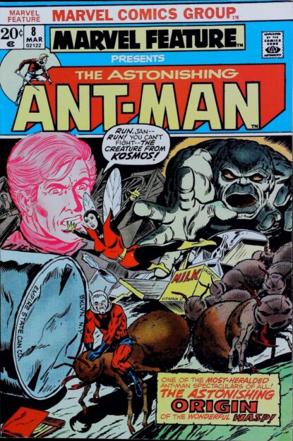 Couverture de MARVEL FEATURE (1971) #8 - par Jim Starlin - lecubeacomics.com