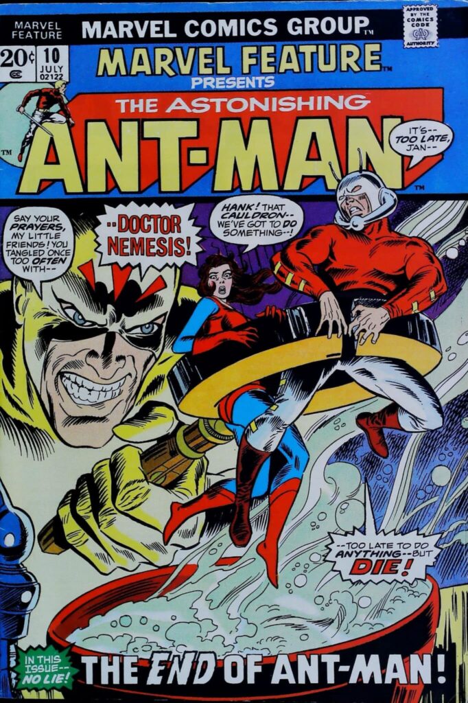 Marvel Feature #10, vue de l'exemplaire