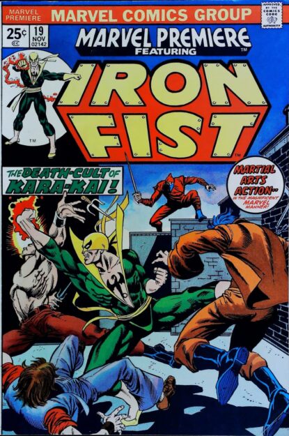 Couverture de MARVEL PREMIERE (1972) #19 - par Jim Starlin - lecubeacomics.com