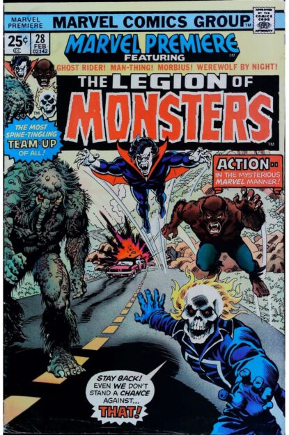 MARVEL PREMIERE (1972) #28 - Marvel - lecubeacomics.com Couverture de MARVEL PREMIERE (1972) #28 - par Nick Cardy - lecubeacomics.com