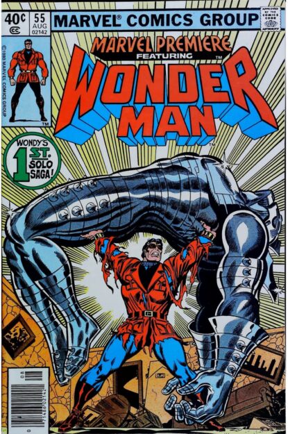 Couverture de MARVEL PREMIERE (1972) #55 - par Ron Wilson - lecubeacomics.com