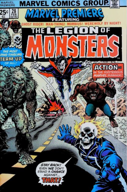 Couverture de MARVEL PREMIERE (1972) #28 - par Nick Cardy - lecubeacomics.com