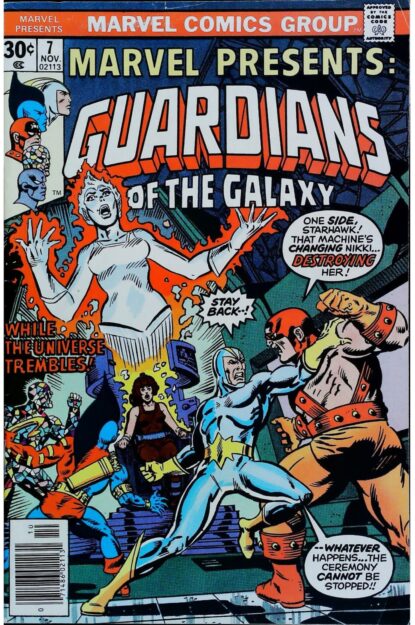 Couverture de MARVEL PRESENTS (1975) #7 - par Al Milgrom - lecubeacomics.com