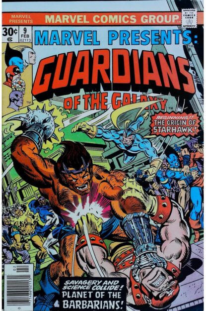 Couverture de MARVEL PRESENTS (1975) #9 - par Al Milgrom - lecubeacomics.com