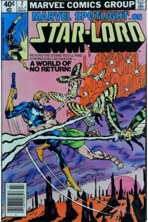 Couverture de MARVEL SPOTLIGHT (1979) #7 - par Frank Miller - lecubeacomics.com
