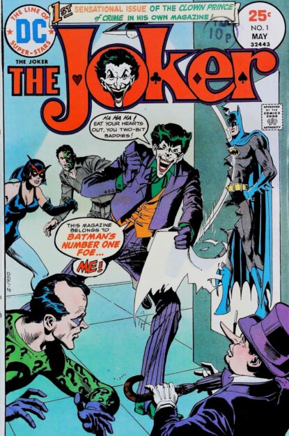 Couverture de JOKER (1975) #1 - par Dick Giordano - lecubeacomics.com