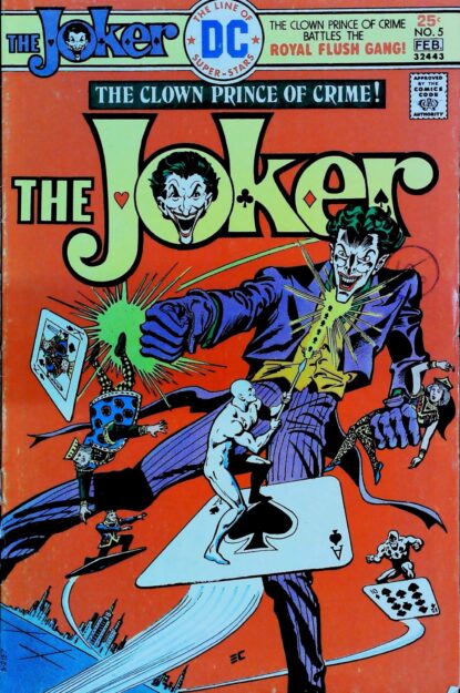 Couverture de JOKER (1975) #5 - par Ernie Chan - lecubeacomics.com