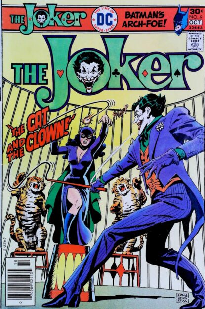 Couverture de JOKER (1975) #9 - par Ernie Chan - lecubeacomics.com