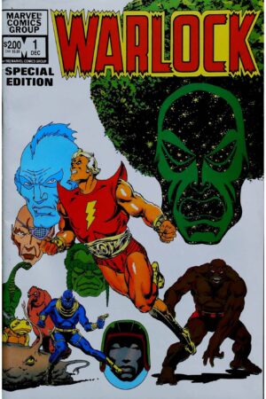 Couverture de WARLOCK (1982) COMPLETE SET #1-6 - par Jim Starlin - lecubeacomics.com
