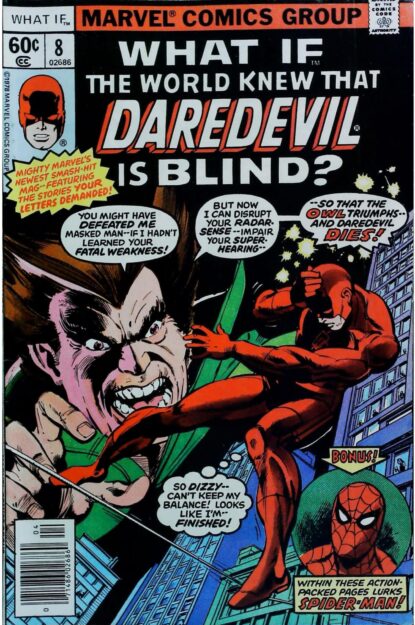 Couverture de WHAT IF (1977) #8 - par Gil Kane - lecubeacomics.com